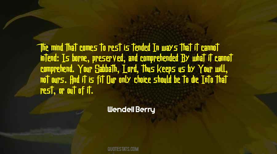 Rest With The Lord Quotes #1860584