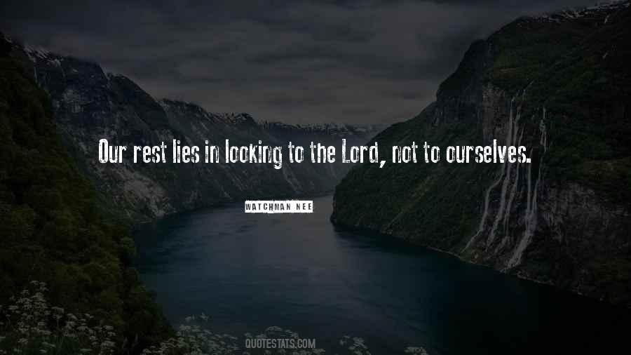 Rest With The Lord Quotes #640535