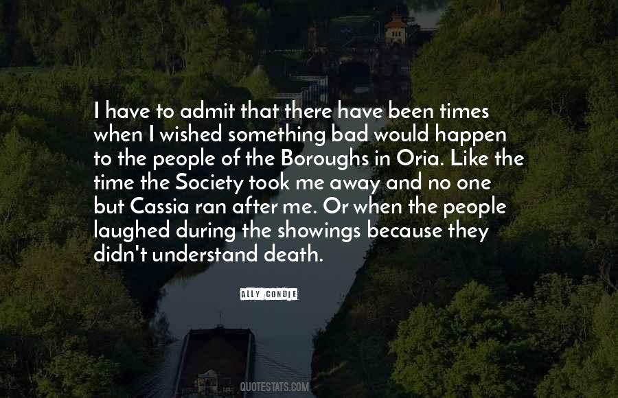Wished Away Quotes #900124