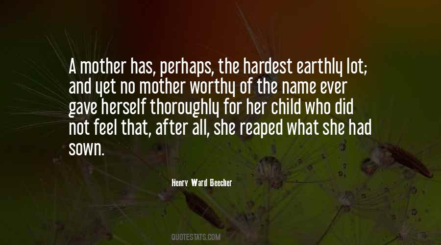 Quotes About Mother And Her Child #624614