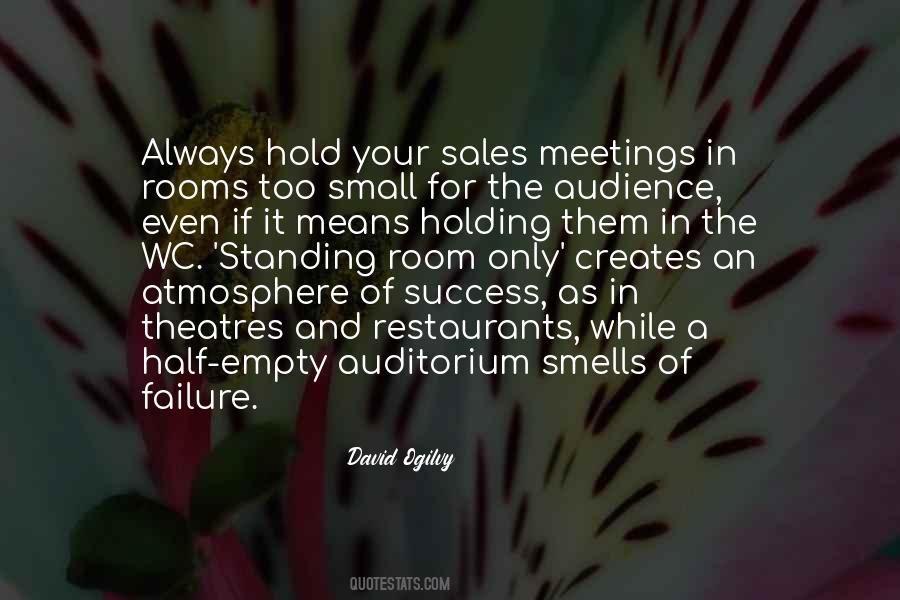 Quotes About Sales Meetings #209073