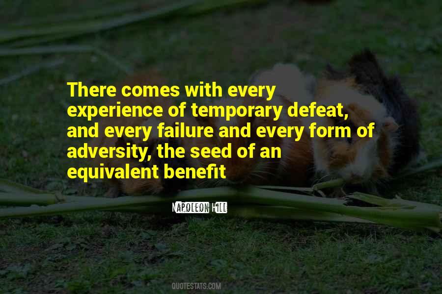 Quotes About Temporary Defeat #1786651