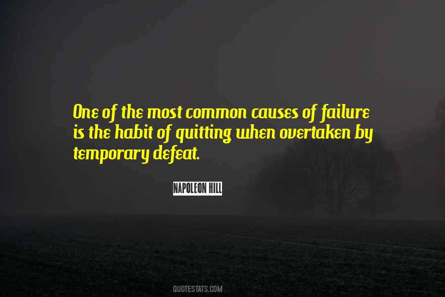 Quotes About Temporary Defeat #234999