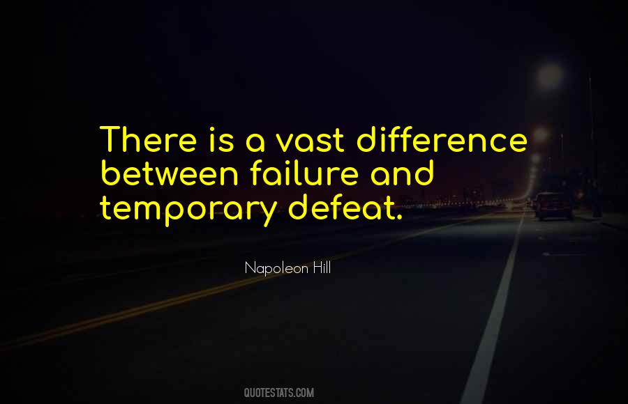 Quotes About Temporary Defeat #893743