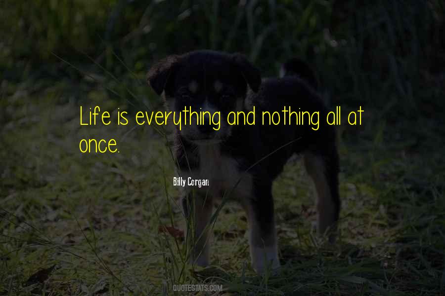 Quotes About Everything And Nothing #172351