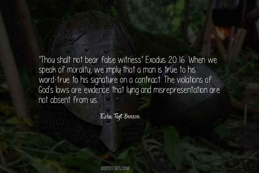 Quotes About Exodus #1084801