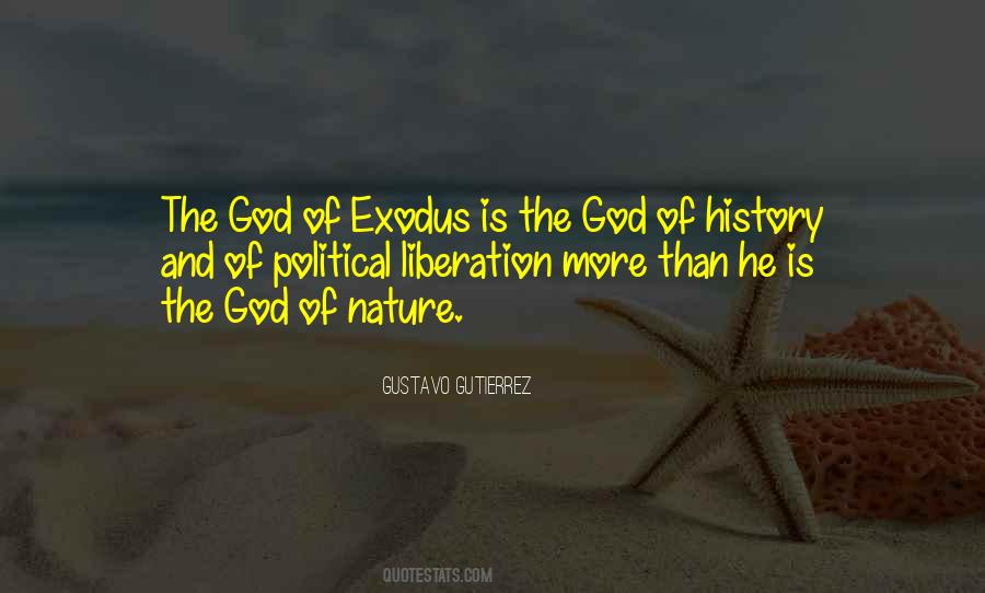 Quotes About Exodus #482672