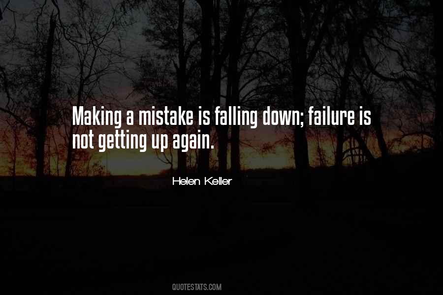 Quotes About Not Getting Down #1167430