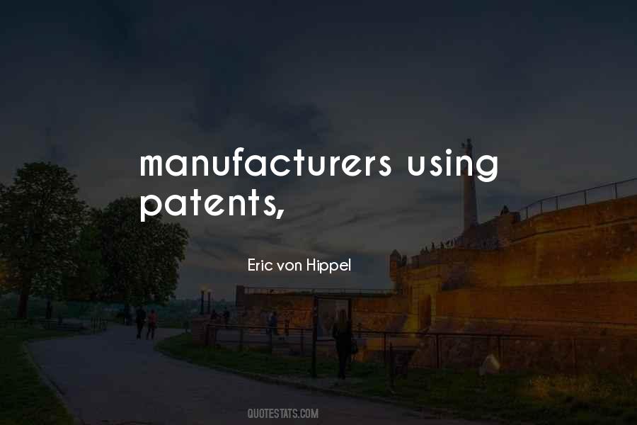 Quotes About Patents #1852072