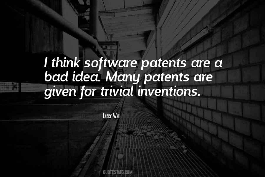 Quotes About Patents #534262