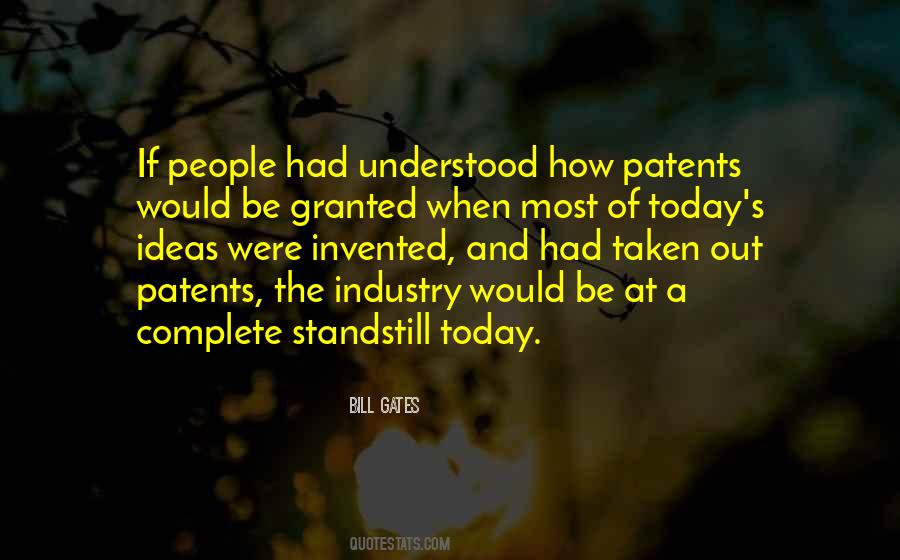 Quotes About Patents #620235