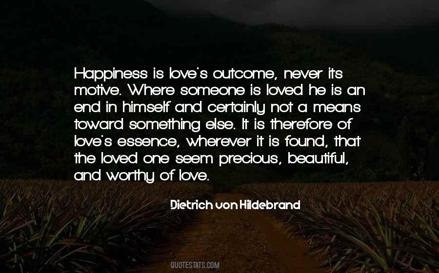 Quotes About Worthy Of Love #1767813