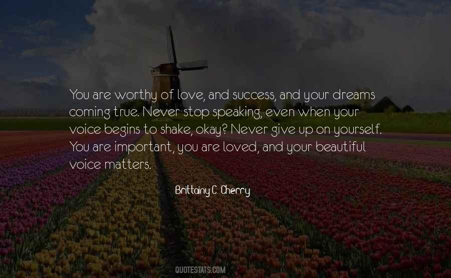 Quotes About Worthy Of Love #350383