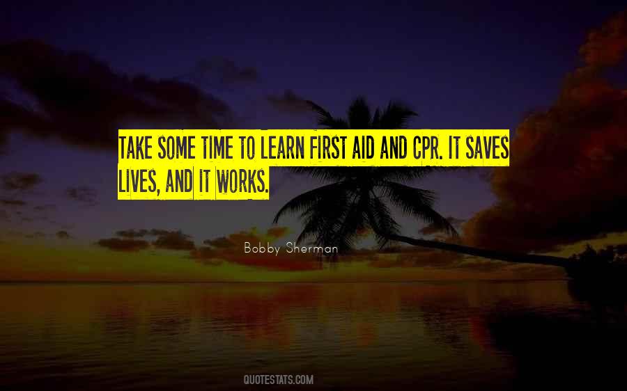 Quotes About First Aid #1444670