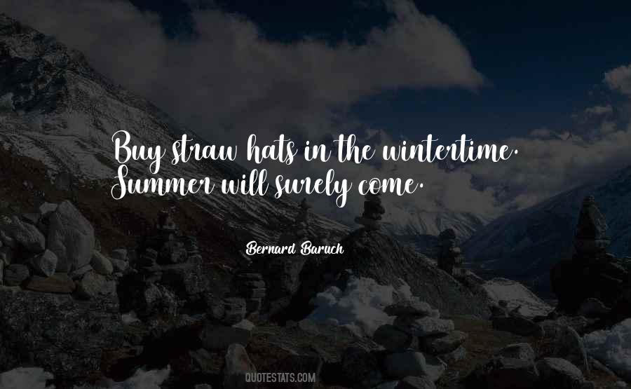 Summer Hats Quotes #1469994