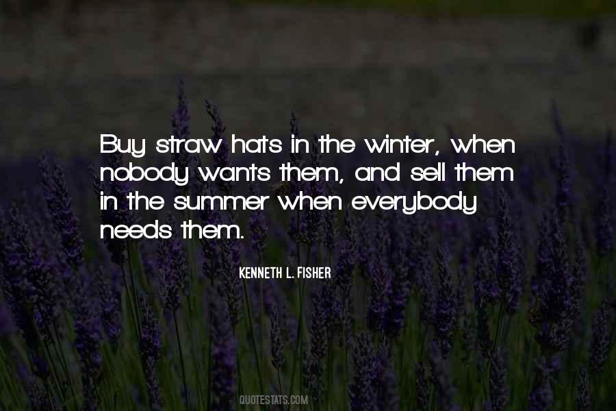 Summer Hats Quotes #1846718