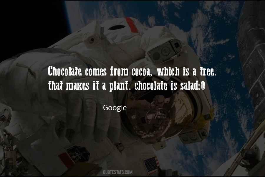 Chocolate Cocoa Quotes #171823