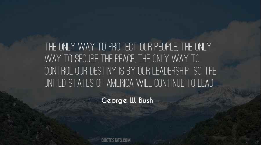 Protect The Peace Quotes #242552