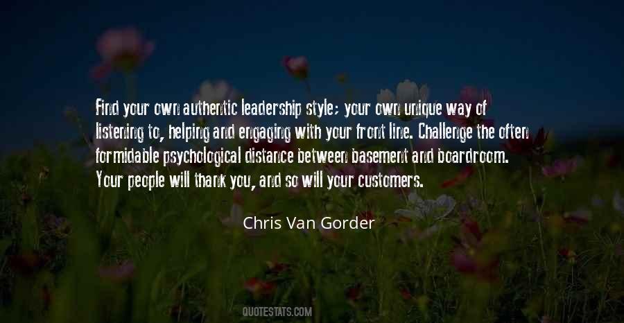 Quotes About Authentic Leadership #836061