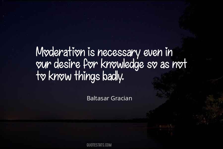 Quotes About Moderation #1048129