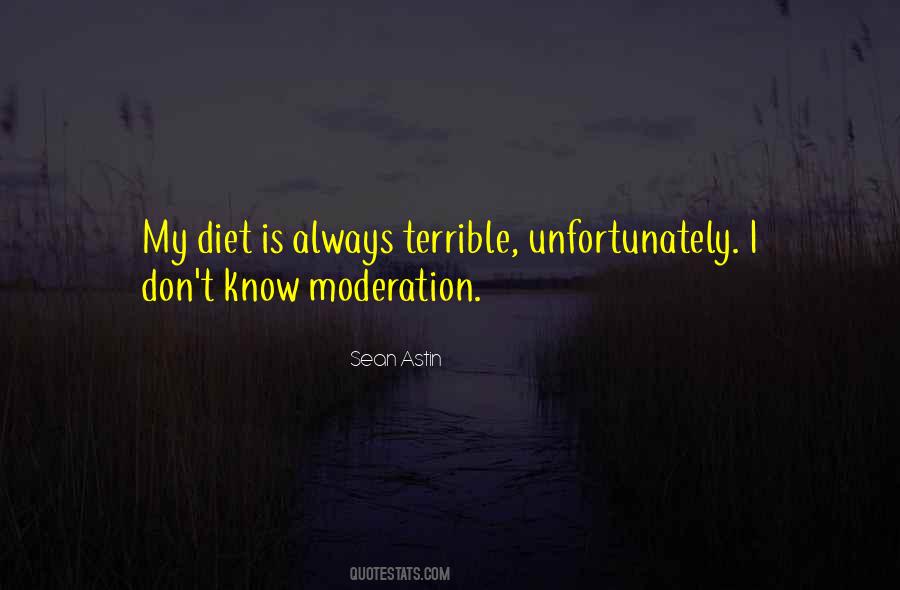 Quotes About Moderation #1309342