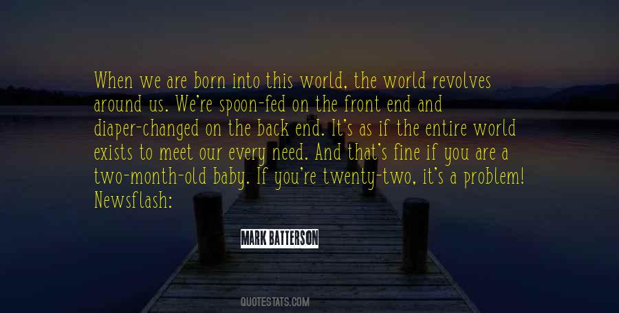 Mark On The World Quotes #1115156