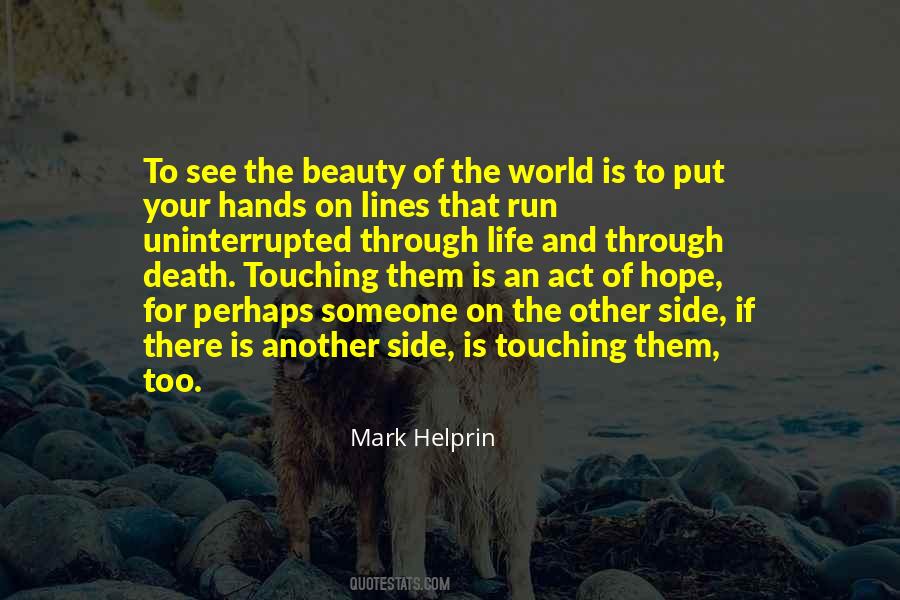 Mark On The World Quotes #1172494