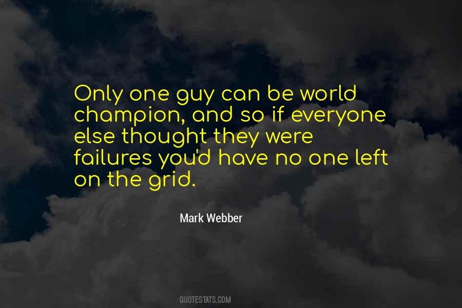 Mark On The World Quotes #709164
