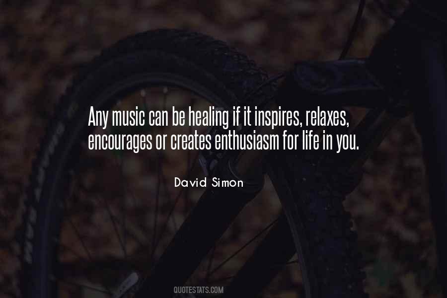 Quotes About Music Healing #1370909