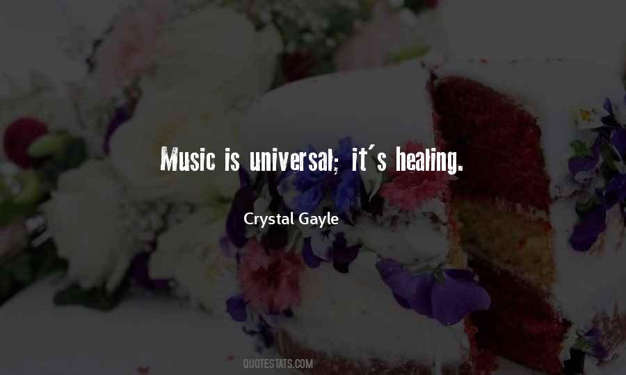 Quotes About Music Healing #1530973