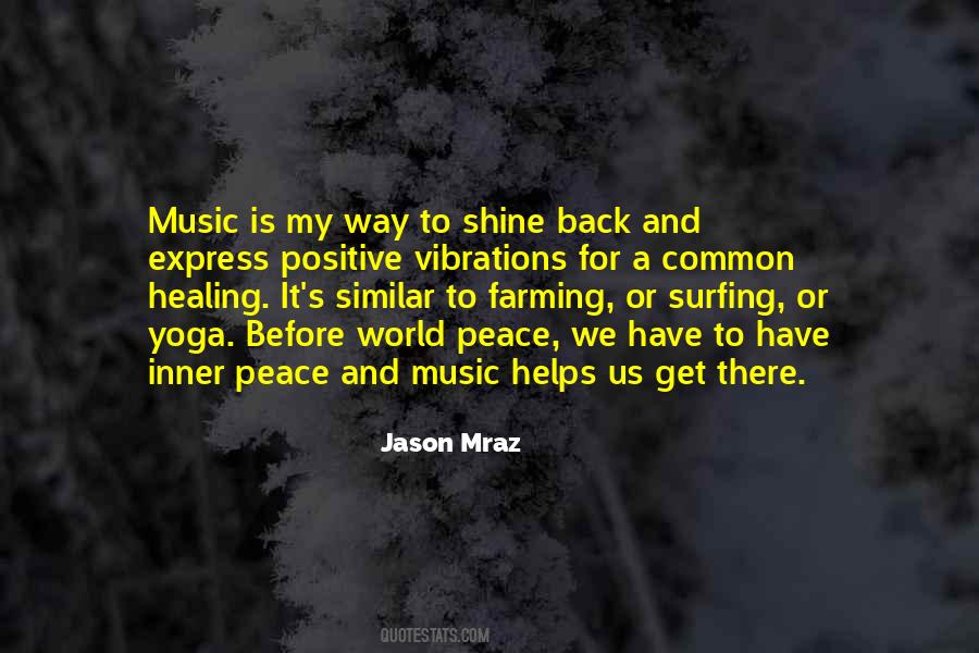 Quotes About Music Healing #245060