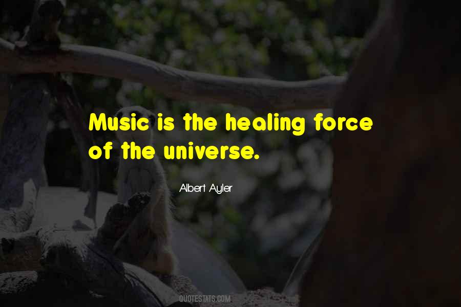 Quotes About Music Healing #79564