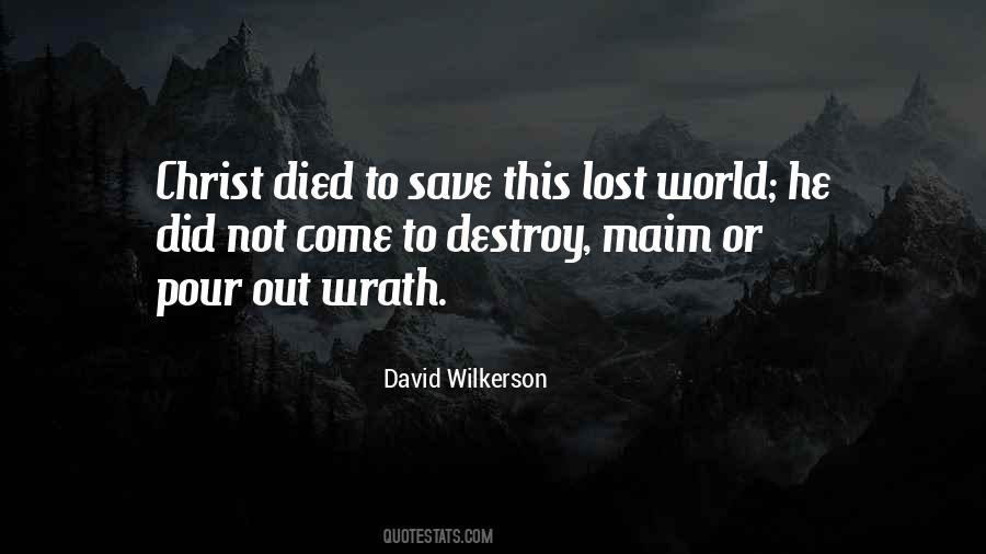 Lost World Quotes #1744413