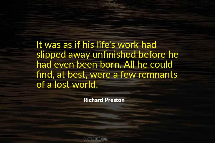 Lost World Quotes #432562