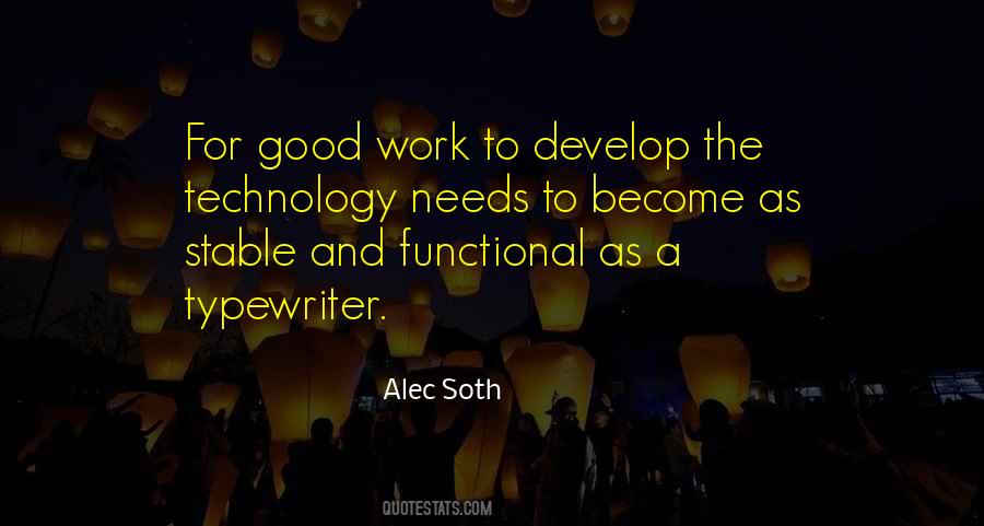 Technology Good Quotes #109436