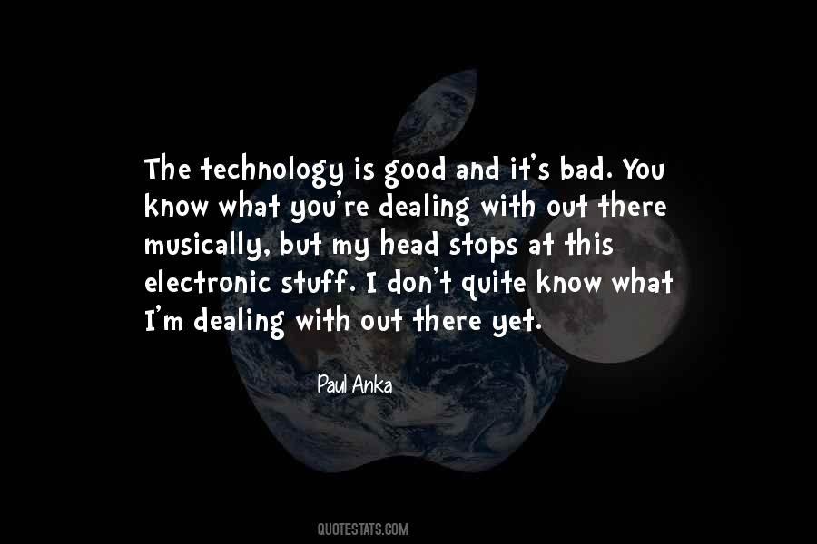 Technology Good Quotes #528731