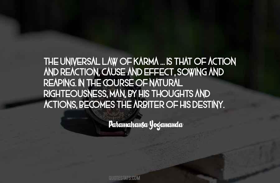 Law Of Cause And Effect Quotes #1761151