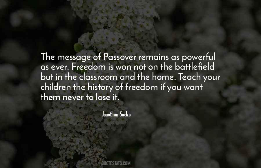 Quotes About Passover #766563