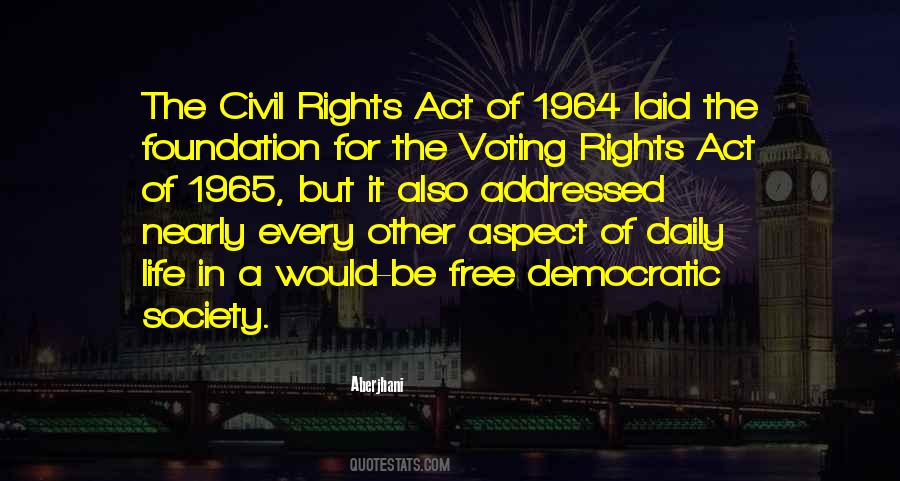 Democratic Rights Quotes #1430090