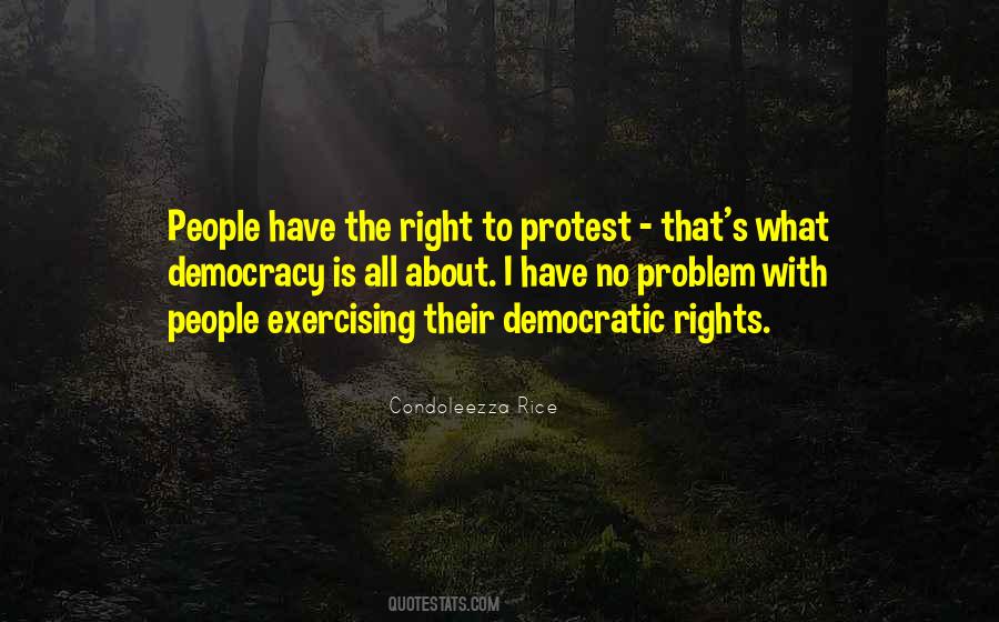 Democratic Rights Quotes #660486