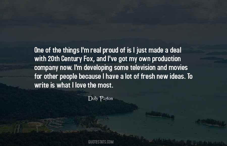 Quotes About Television Production #1481200