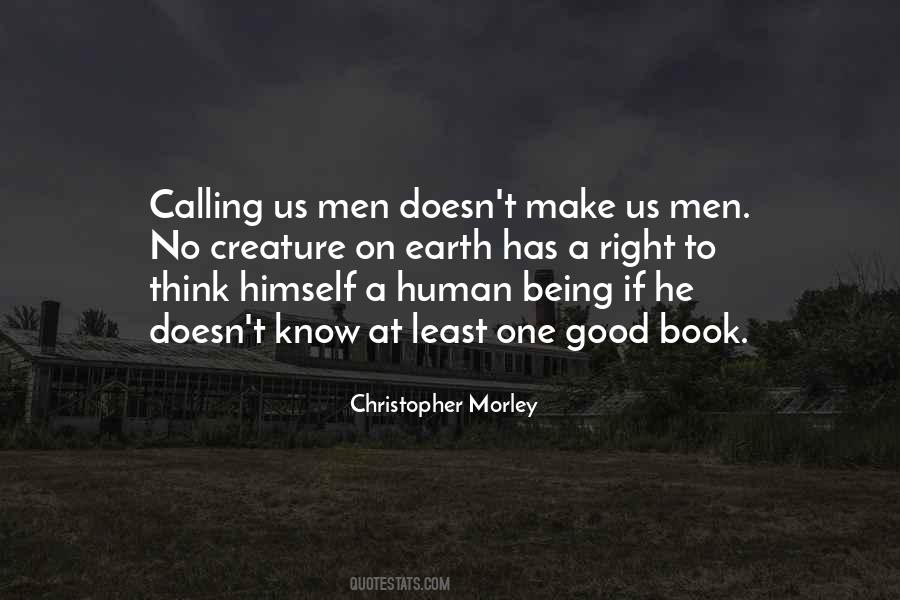 Men Being Men Quotes #45338