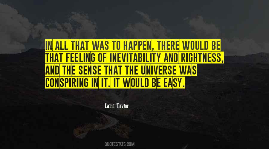 Quotes About Inevitability #33048