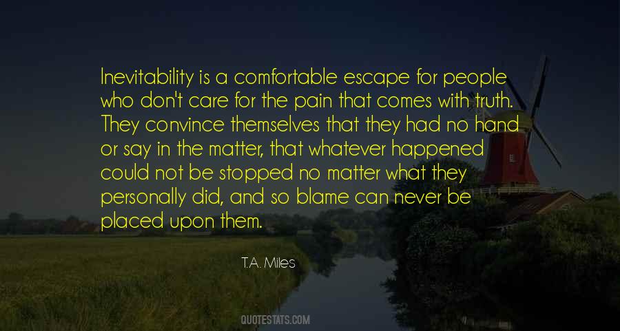 Quotes About Inevitability #955836
