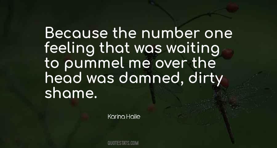 Feeling Shame Quotes #1006933