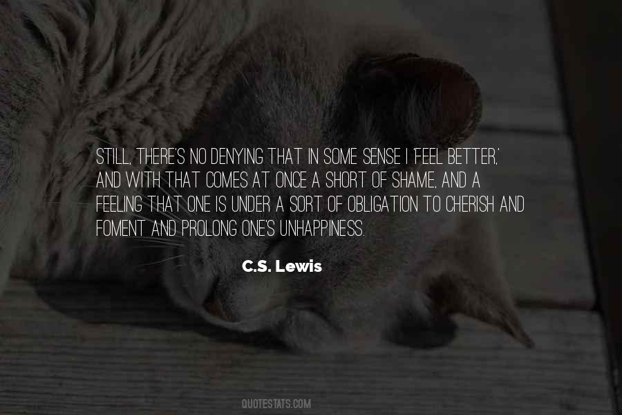 Feeling Shame Quotes #1699491