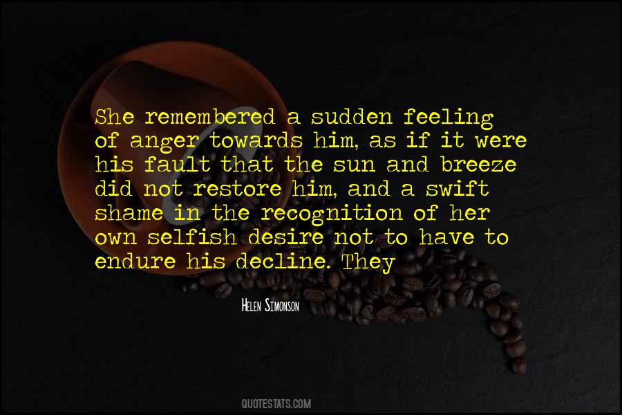 Feeling Shame Quotes #1732346