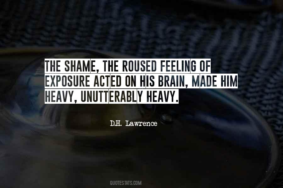 Feeling Shame Quotes #389687