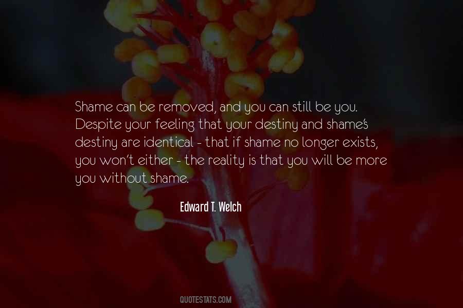 Feeling Shame Quotes #764377
