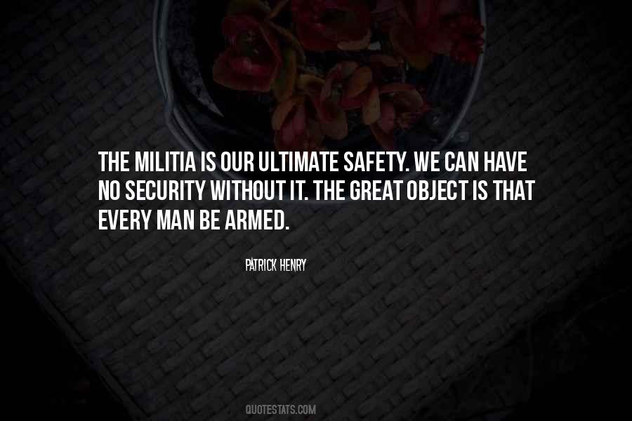 Quotes About Militia #1111567